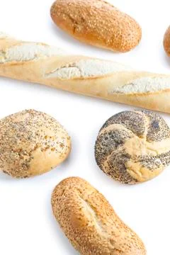 Several breads Stock Photos