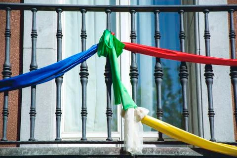 Several colours with sunlight Stock Photos