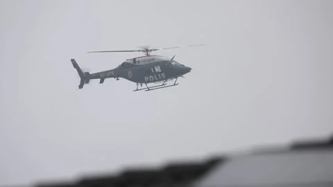 Several dead in central Sweden school shooting, Orebro, Sweden Stock Footage 302098595