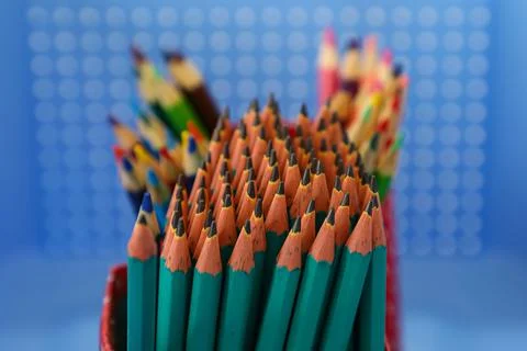 Several graphite pencils Stock-Fotos
