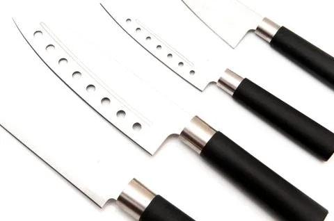 Several knives Stock Photos