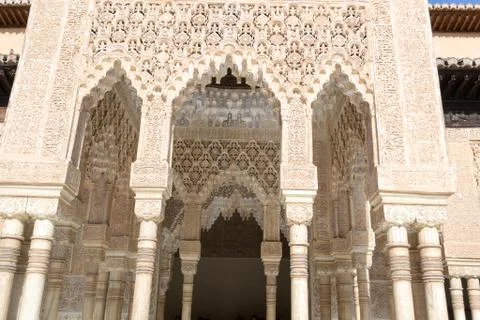 Several layers of arches Stock Photos
