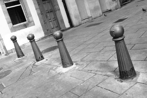 Several objects in the street Stock Photos