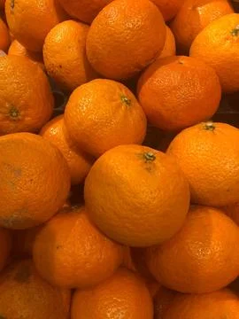 Several oranges Stock Photos