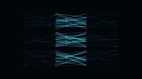 Several Parallel Models Vote Into One Combined Prediction Stock Footage 344511542