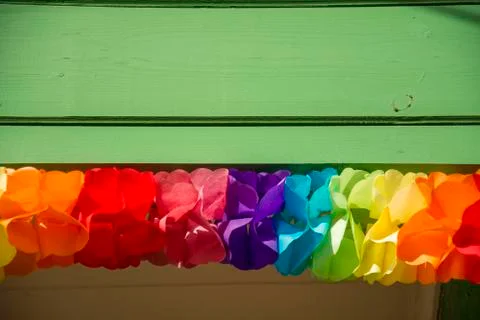 Several saturated colours Stock Photos
