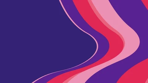 Several solids with different colors. Purple background with elements like paper Stock Footage 266567683