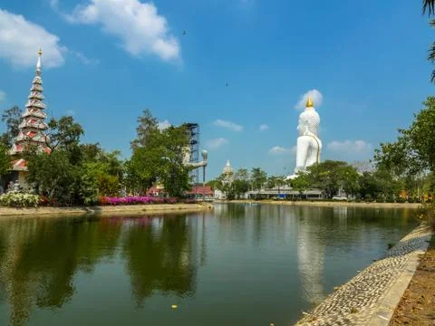 Several statues of Buddha posture Stock Photos