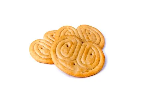 Several tasty hispanic snack cookies stacked together Stock Photos