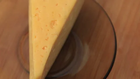 SEVERAL TYPES OF CHEESE Stock Footage 155653576