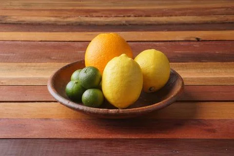 Several types of oranges Stock Photos