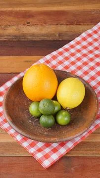Several types of oranges Stock Photos