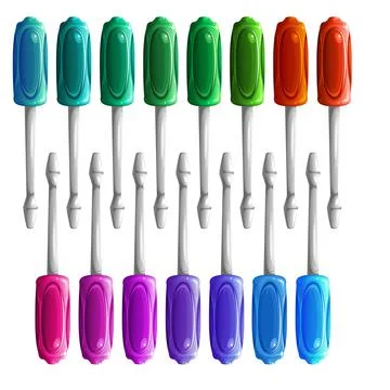 Several very nice screwdrivers Stock Illustration