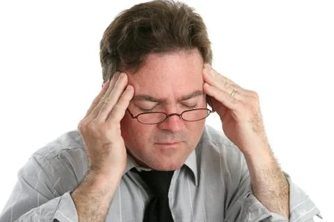 Severe Headache Pain Stock Photos