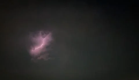 Severe Lightning Flash - Photo 01 Stock Photos