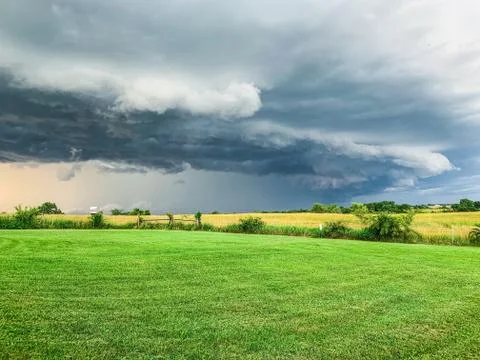 Severe Midwest Storm Clouds Stock-Fotos
