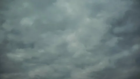 Severe Storm Clouds Gathering 4K Timelapse Stockbeeldmateriaal 320876419