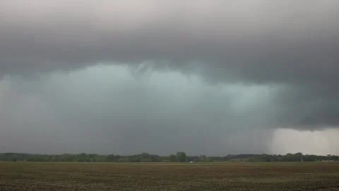 Severe Thunderstorm Rain Time Lapse Stock Footage 241181056