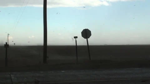 Severe Thunderstorm Winds 動画素材 54755037