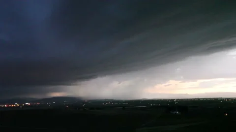 Severe  Thundestorm Stock Footage 54722491