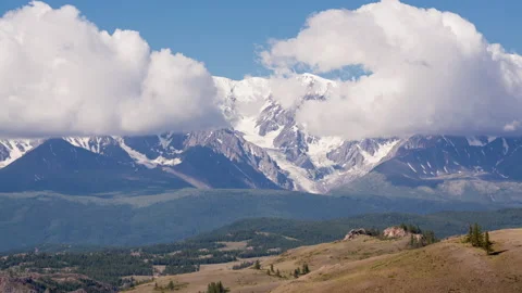 Severo chuisky ridge, time lapse Stock Footage 181884027