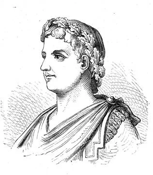 Severus Alexander Marcus Aurelius Severus Alexander Augustus 208 235 Roman 库存插图