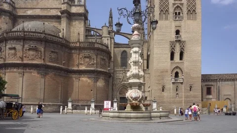 Sevilla Chatedral Stock Footage 82781969