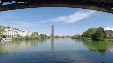 Seville Tower Stock Footage 147132088