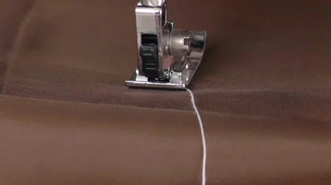 Sew Fabric Stock Footage 22934347