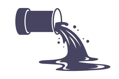 Sewage icon. simple vector icon. Stock Illustration