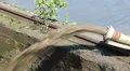 Sewage pipe polluting water 1 HD Footage