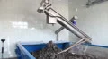 Sewage sludge at sewage treatment plant. Static shot. HD Footage