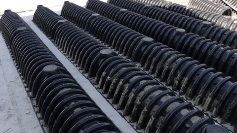 Sewage system septic Stock Footage 129634735