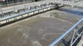 Sewage treatment plant - aeration tank HD Footage
