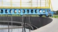 Sewage treatment plant - Waste water treatment (circular sedimentation tank) 2 HD Footage
