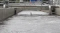 Sewage treatment plant - Waste water treatment plant HD Footage