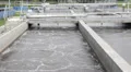Sewage treatment plant. Waste water treatment plant HD Footage