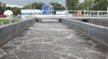 Sewage treatment plant - Waste water treatment plant HD Footage