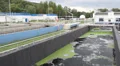 Sewage treatment plant - Waste water treatment plant HD Footage