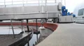 Sewage treatment plant - Waste water treatment (circular sedimentation tank) 6 HD Footage