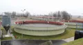 Sewage treatment plant - Waste water treatment - aerobic stabilization chambers. HD Footage
