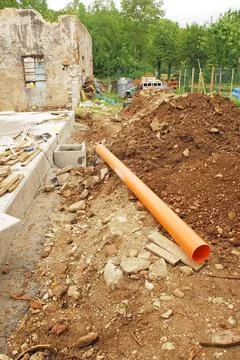 Sewer Construction Stock Photos