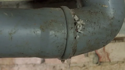 Sewer flows Video stock 45588209