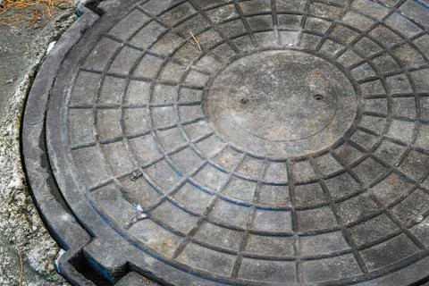 Sewer hatch cover Free Stock Photos