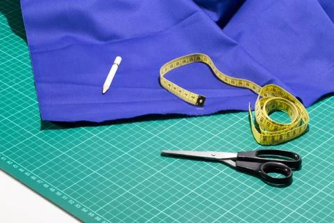 Sewing accessories kit Foto stock