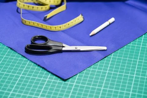 Sewing accessories kit Foto stock