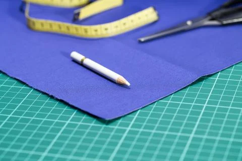 Sewing accessories kit Foto stock