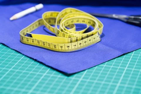 Sewing accessories kit Stock Photos