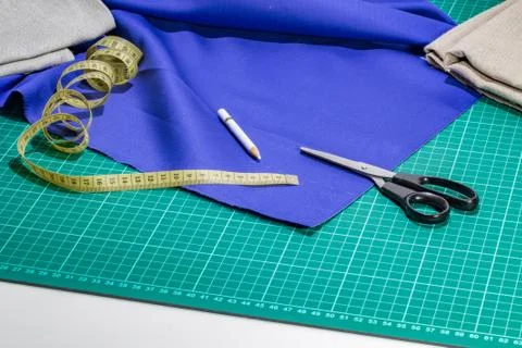 Sewing accessories kit Stock Photos
