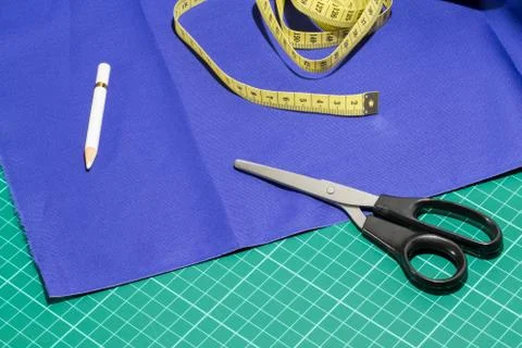 Sewing accessories kit Stock Photos